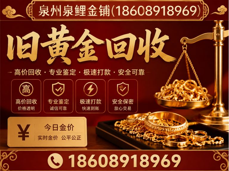 鲤城区黄金回收展示图